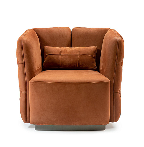 Ford rust fluwelen fauteuil