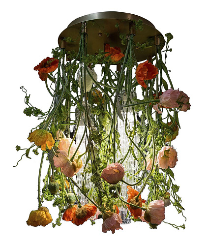Poppy ronde kroonluchter