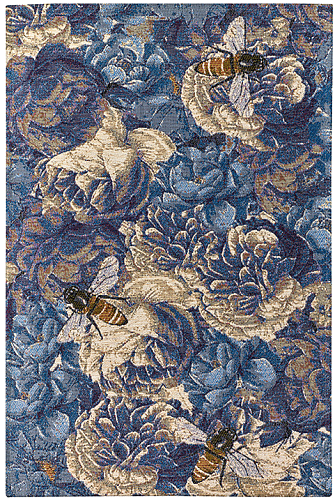 Rose machinaal geweven tapijt