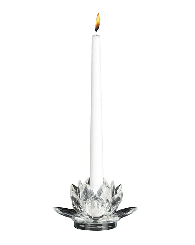Lotus kristallen kandelaar