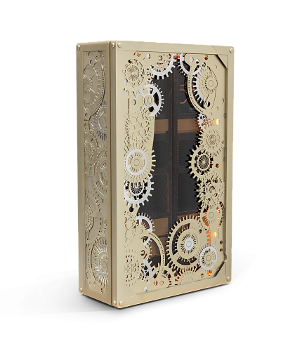 Baron matte champagne kluis