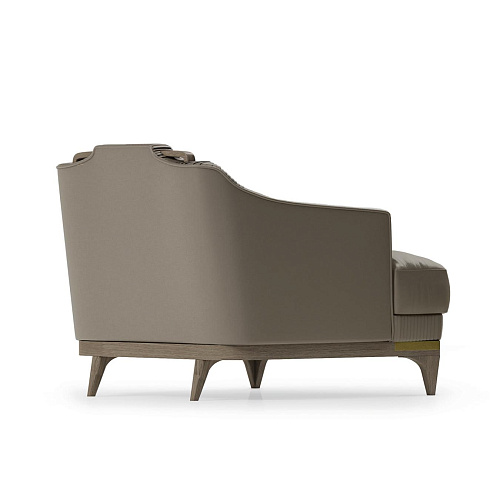 Italiaanse leren fauteuil