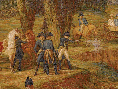 Napoleonic Hunt wandtapijt