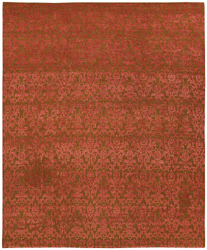 Roma rood vloerkleed