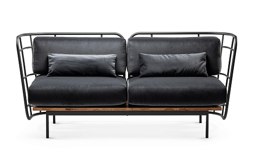 Jujube D Zwarte Buiten Loungebank