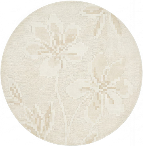 Ivory Rosette vloerkleed