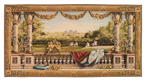 Bellevue Castle groot wandtapijt