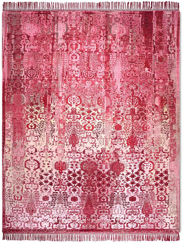 Woods Strawberry luxe handgeknoopt vloerkleed