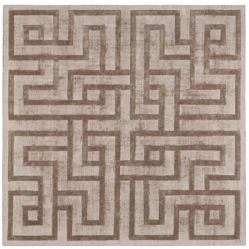 Labyrinth vloerkleed