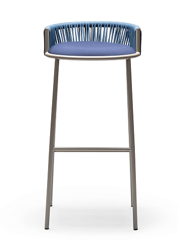 Millie SG-80 Blauwe Buiten Barkruk