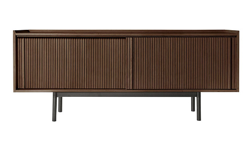Sipario laag bruin 2-deurs dressoir