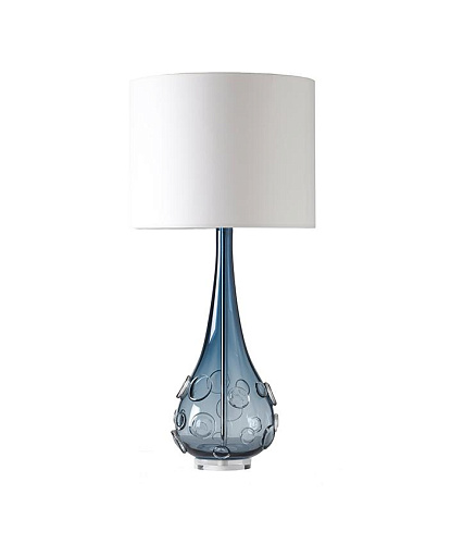 Sebastian Steel Blue tafellamp