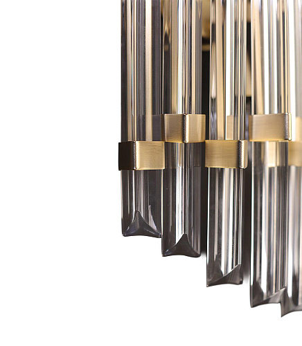 Art Deco kristallen wandlamp