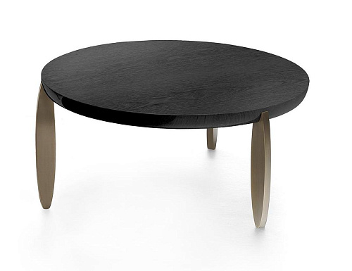 Bronzen driepoot salontafel