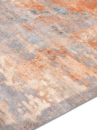 Stereo handgeknoopt tapijt