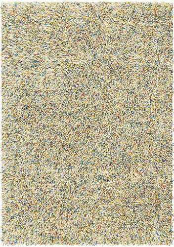 Gevilt wol multi shag tapijt