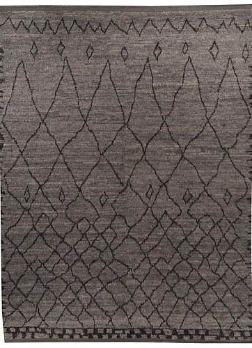 Berber bruin hoogpolig tapijt