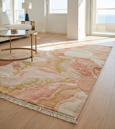 Coral Relief handgemaakt vloerkleed