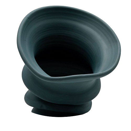 Italiaanse handgebeeldhouwde vaas