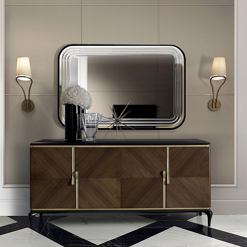 Handgemaakte messing wandlamp