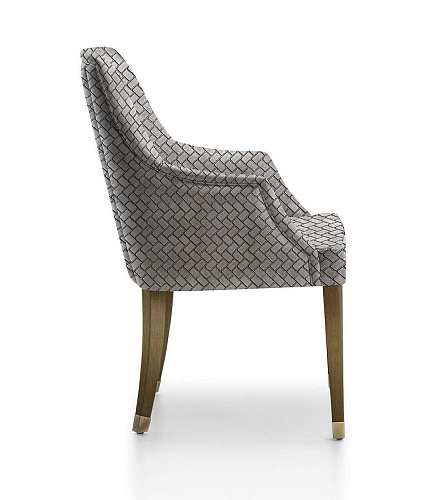 Affair fauteuil met gestoffeerde kuip