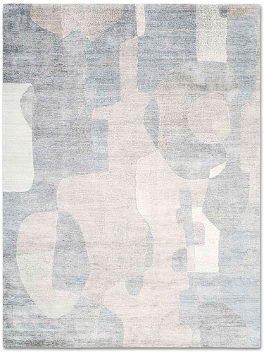 Snow Silver luxe vloerkleed