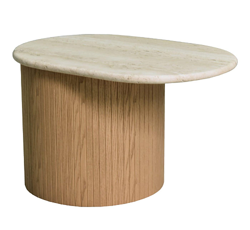 Bitta Marmeren Bijzettafel