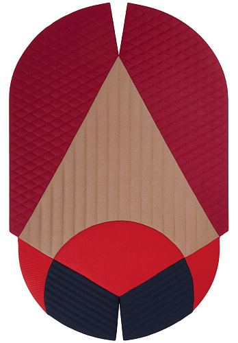 Kaldo luxe designer handgeweven vloerkleed