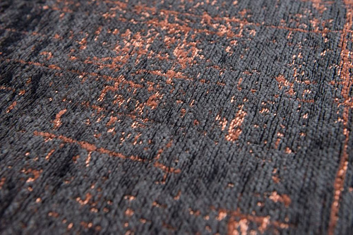 Soho Copper rond vloerkleed