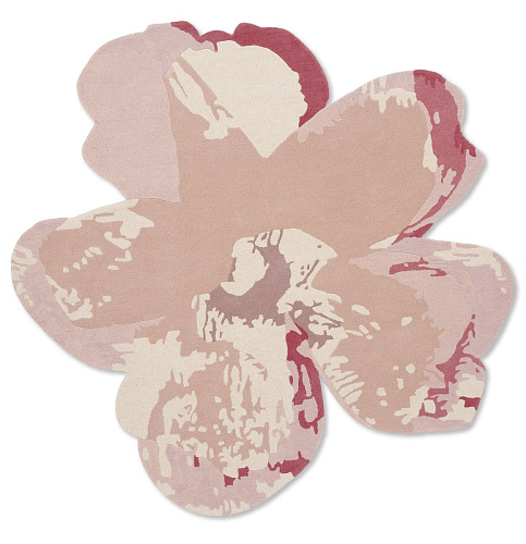 Magnolia lichtroze vloerkleed