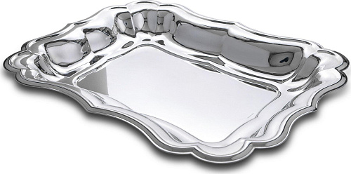 Antiek Rechthoekig Dienblad