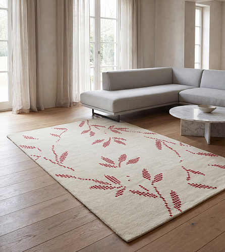 Coral Script vloerkleed