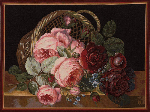 Bunch of Flowers zijden wandtapijt