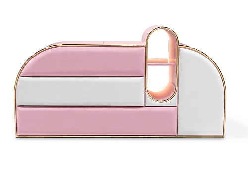 Candy Coated ladekast met drie laden