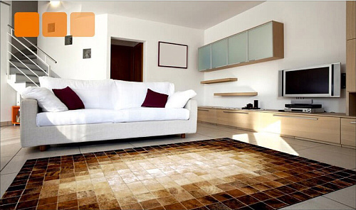 Vergina koeienhuid tapijt