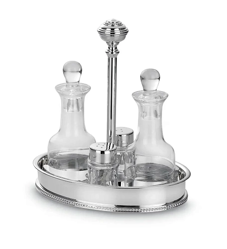 Le Perleroyal ovale azijn- en olieset