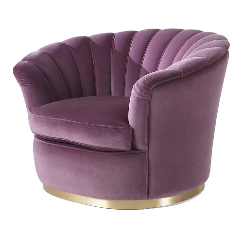 Miller Pruimkleurige Fauteuil