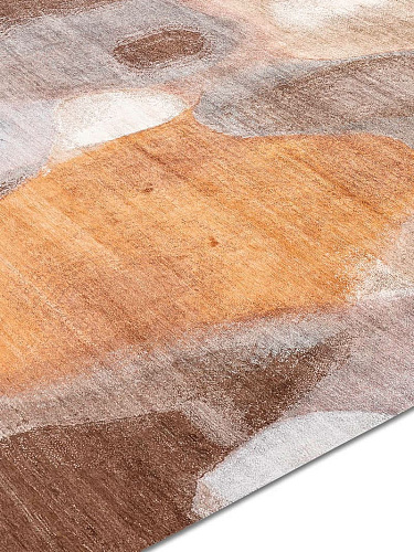 Copper Mauve handgemaakte luxe vloerkleed