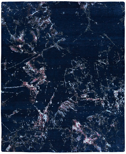 Quartz zwart vloerkleed