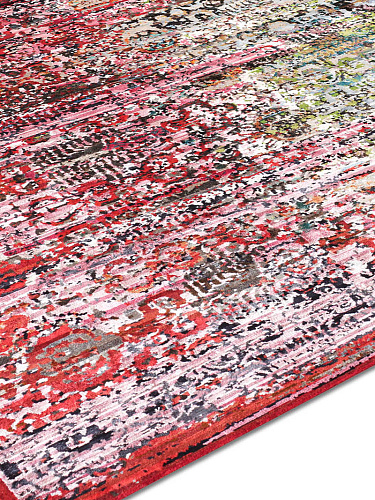 Woods Strawberry luxe handgeknoopt vloerkleed