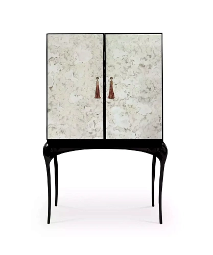 Allure antieke spiegel barkast