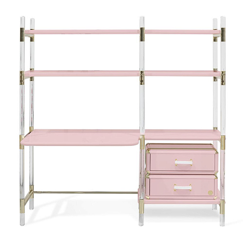 Jigsaw Puzzle roze kinderboekenkast
