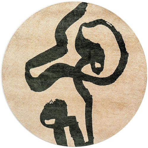 Garden Spirit rond vloerkleed
