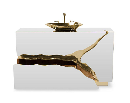 Rift enkele wastafelmeubel