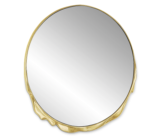 Lava gouden spiegel