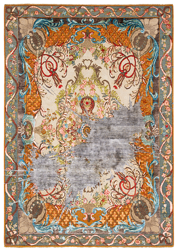 Versailles splotched luxe vloerkleed