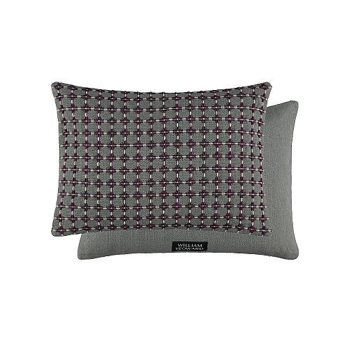 Maliana Aubergine 50 × 35 kussen