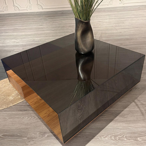 Peter glazen salontafel