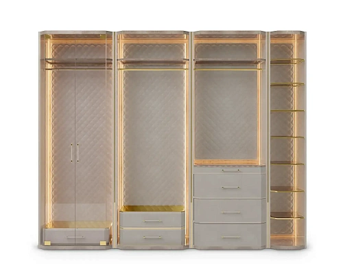 Cadence beige kastensysteem