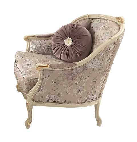 Rosa Klassieke Accent Fauteuil